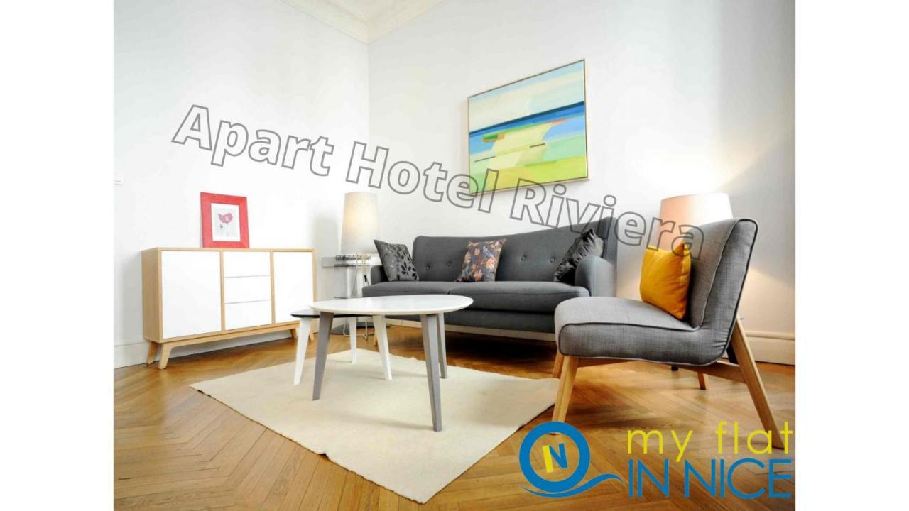 Aparthotel Riviera - 2 Minutes De La Plage - Exceptionnel 2 Chambres Ac - Balcon Meyerbeer 1 Nice Exterior foto