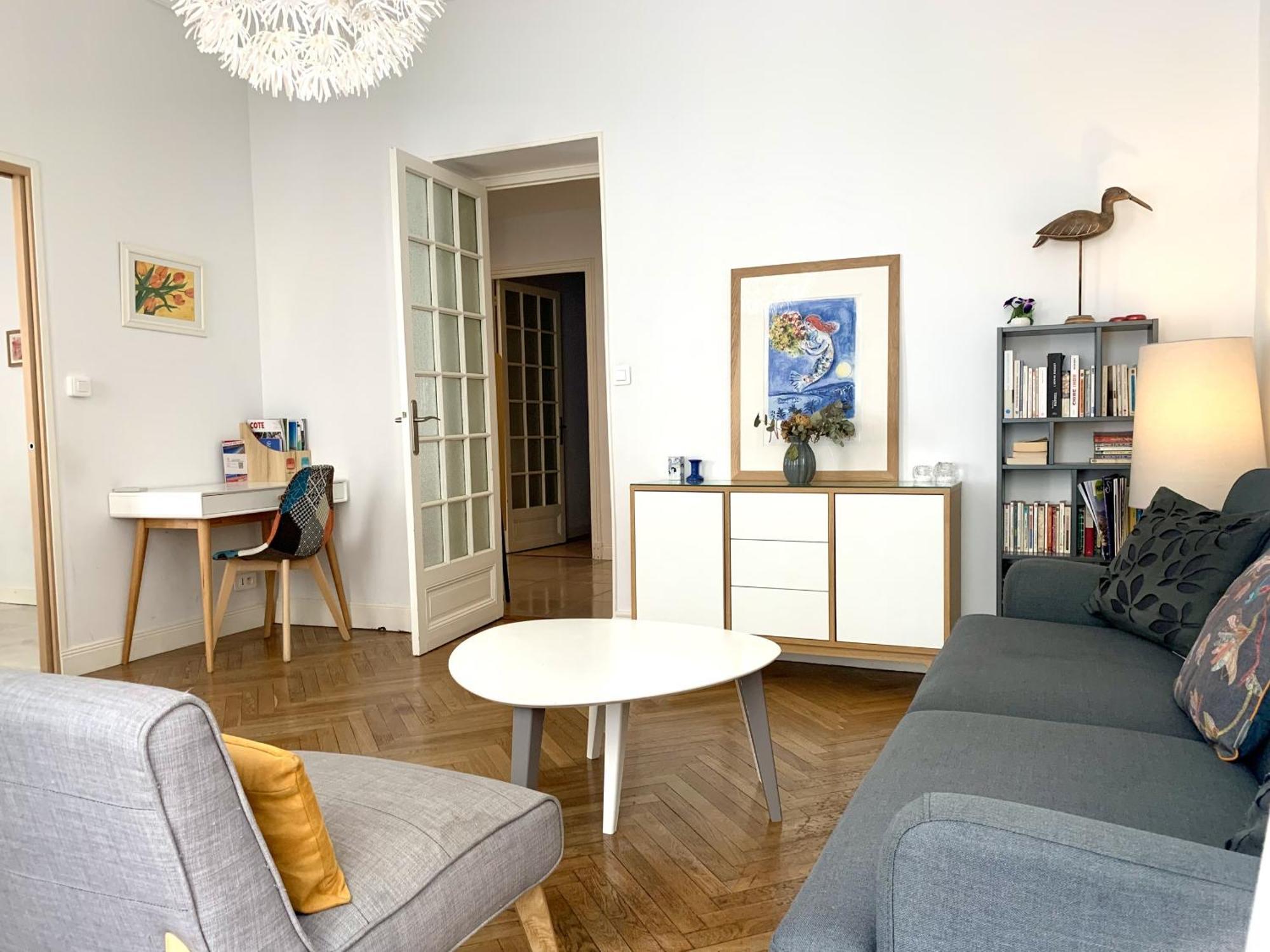 Aparthotel Riviera - 2 Minutes De La Plage - Exceptionnel 2 Chambres Ac - Balcon Meyerbeer 1 Nice Exterior foto
